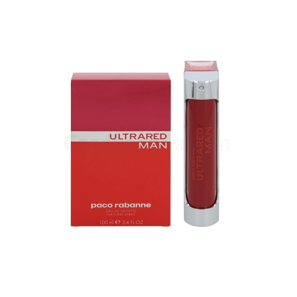 100 ml Paco Rabanne - Ultrared Men - Eau de Toilette pour homme