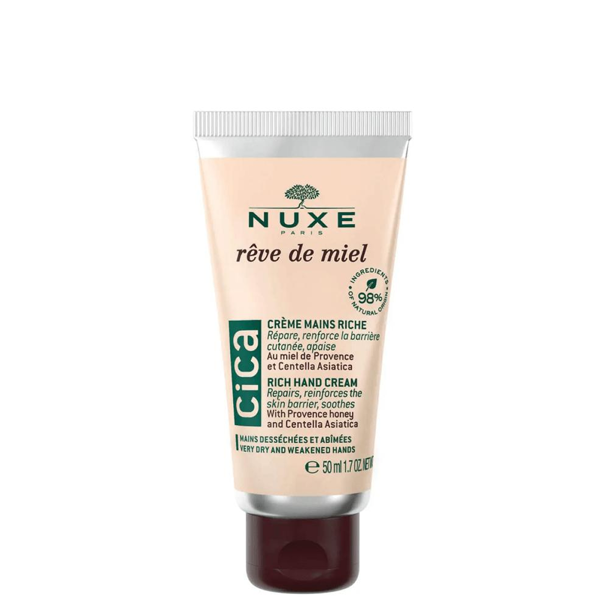 50ml Nuxe - Rêve de Miel Cica Crème Mains Riche