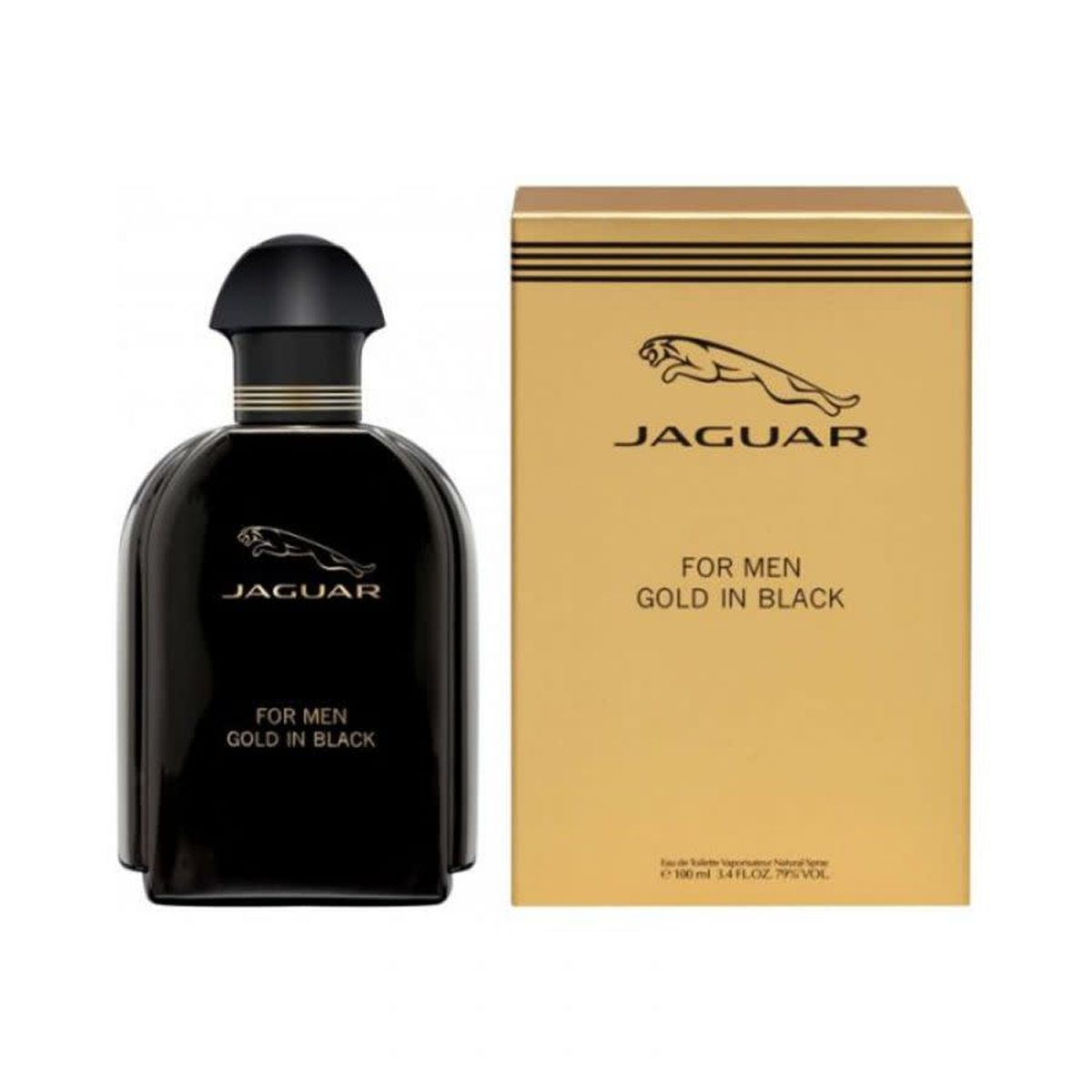100 ml Jaguar - Gold In Black - Eau de Toilette pour homme