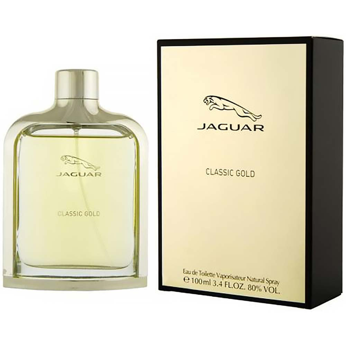 100 ml Jaguar - Classic Gold - Eau de Toilette pour homme