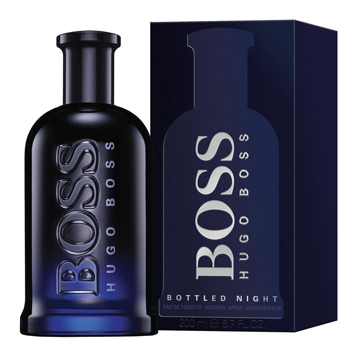 200 ml Hugo Boss - Bottled Night - Eau de Toilette pour homme