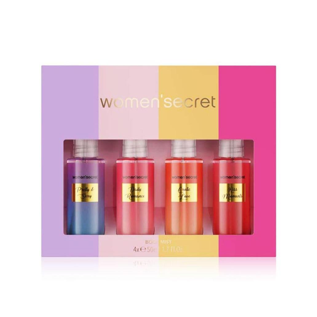 50ml*4 Women's Secret - Lot de 4 Brume pour Corps