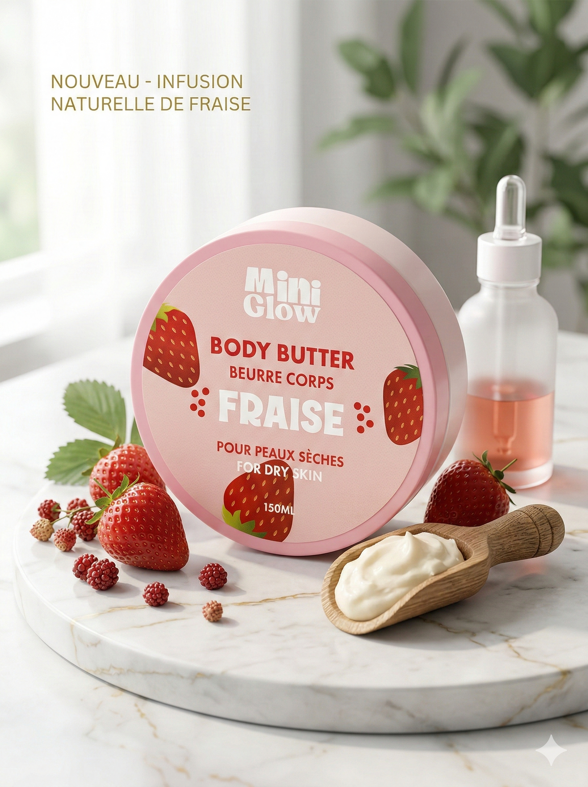 Miniglow - Fraise - Beurre Cuerpo