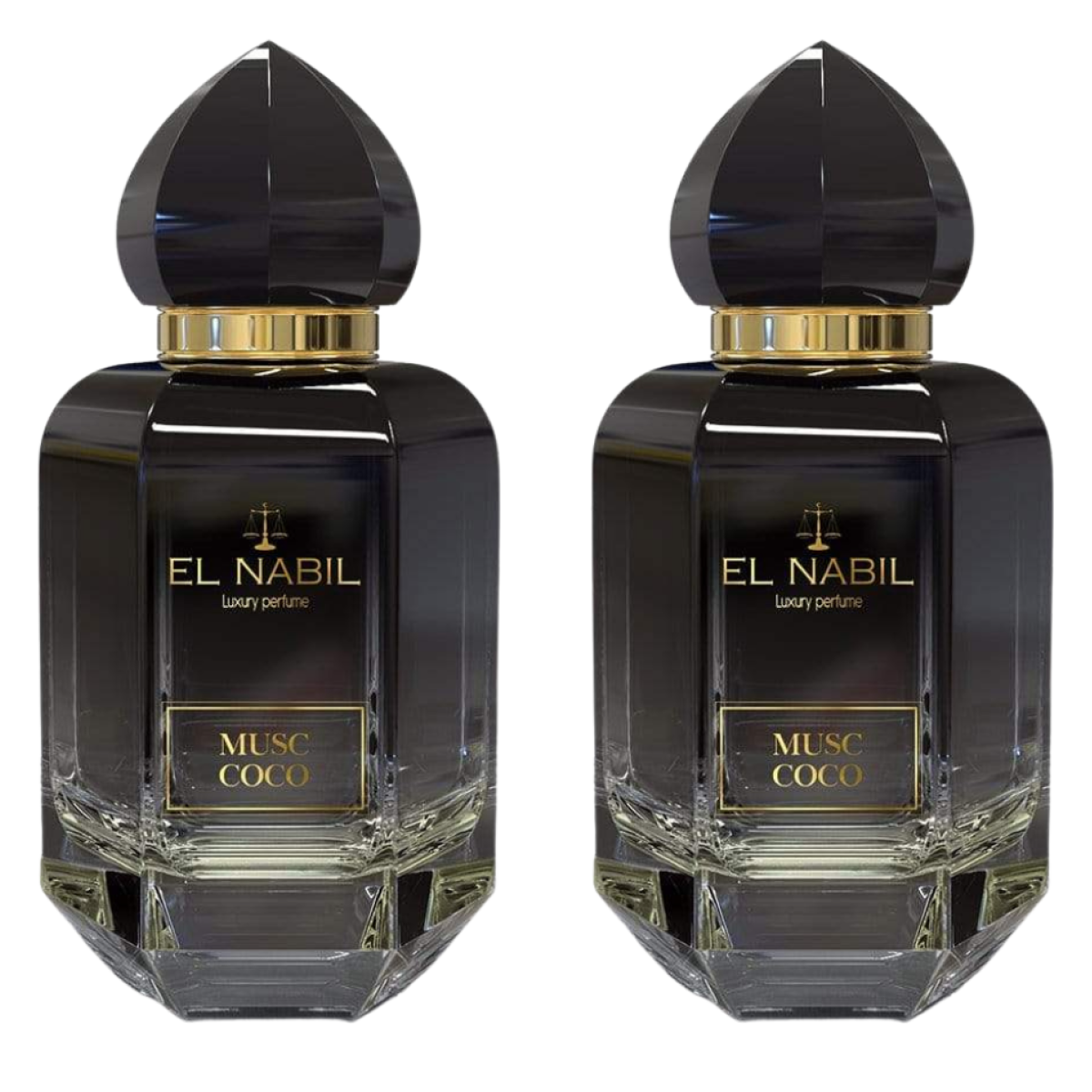 2 * 65 ml el Nabil - Musc Coco - Eau de Parfum Unisex