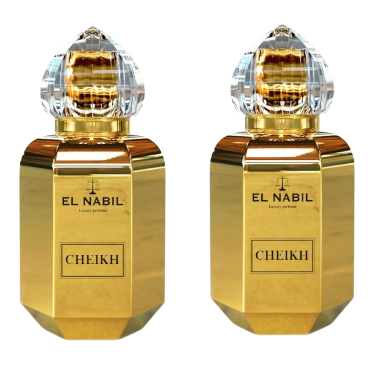 2 * 65 ml el Nabil - Cheikh - Eau de Parfum Unisex