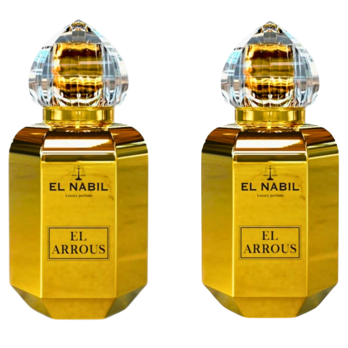 2 * 65 ml el Nabil - el Arrous - Eau de Parfum Unisex