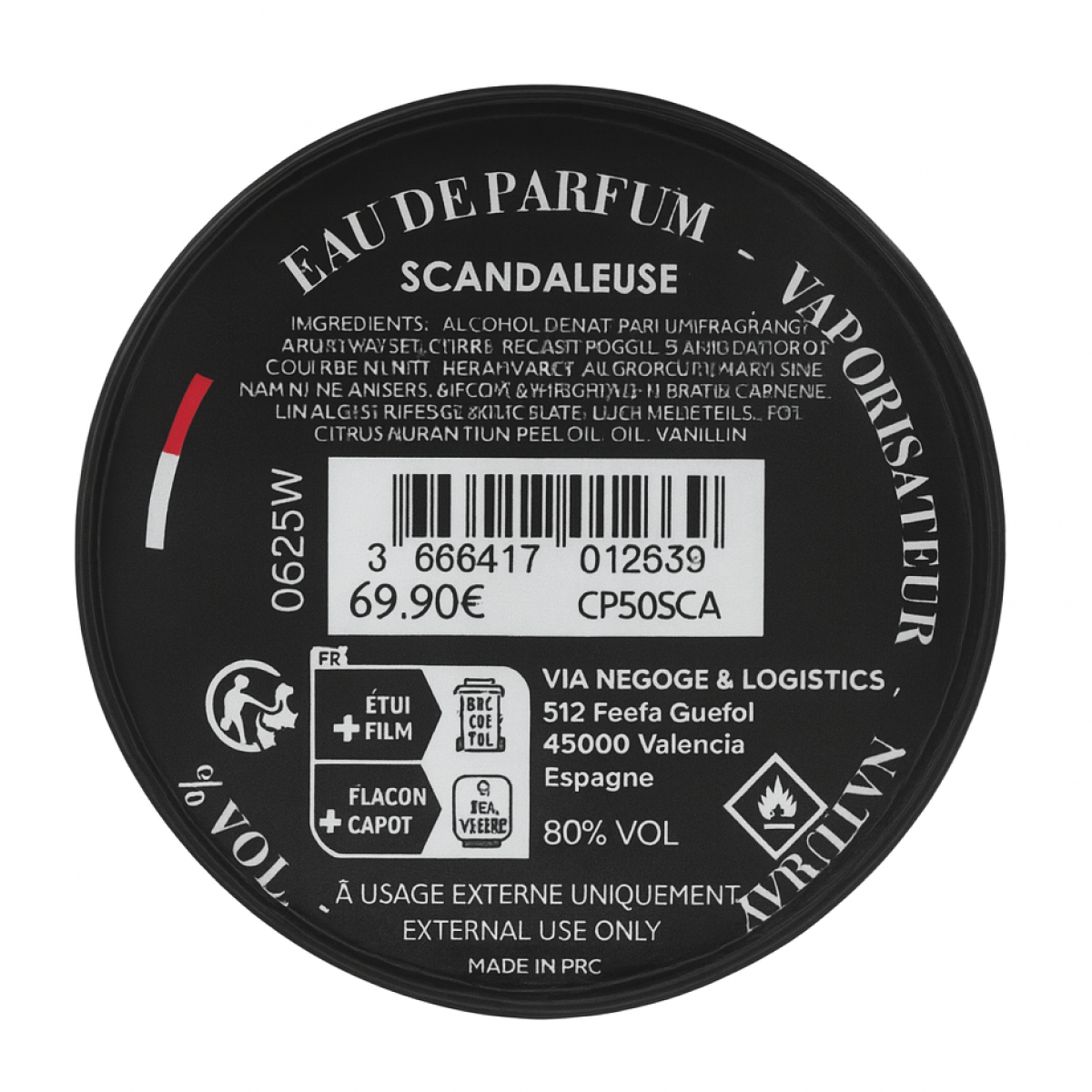 50ml Collection Privée - Scandaleuse - Eau de parfum mixte