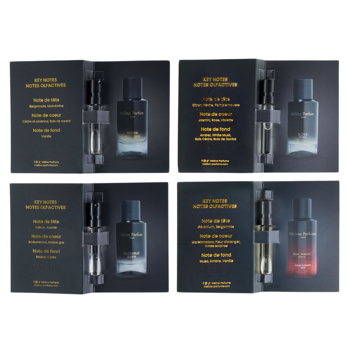 50ml Melina Parfums - Bois By Melina - Extrait de Parfum Mixte