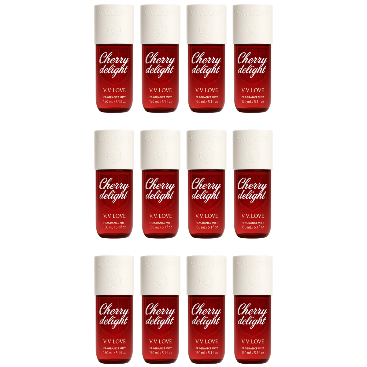 150ml Vv Love - Cherry Delight - Brume Parfumée pour femme