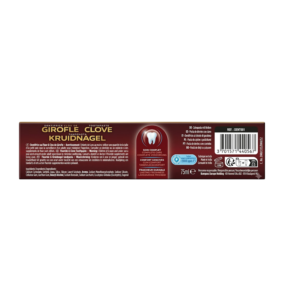 75 ml Herbal Origins - Clou de Girofle - Dentifrice