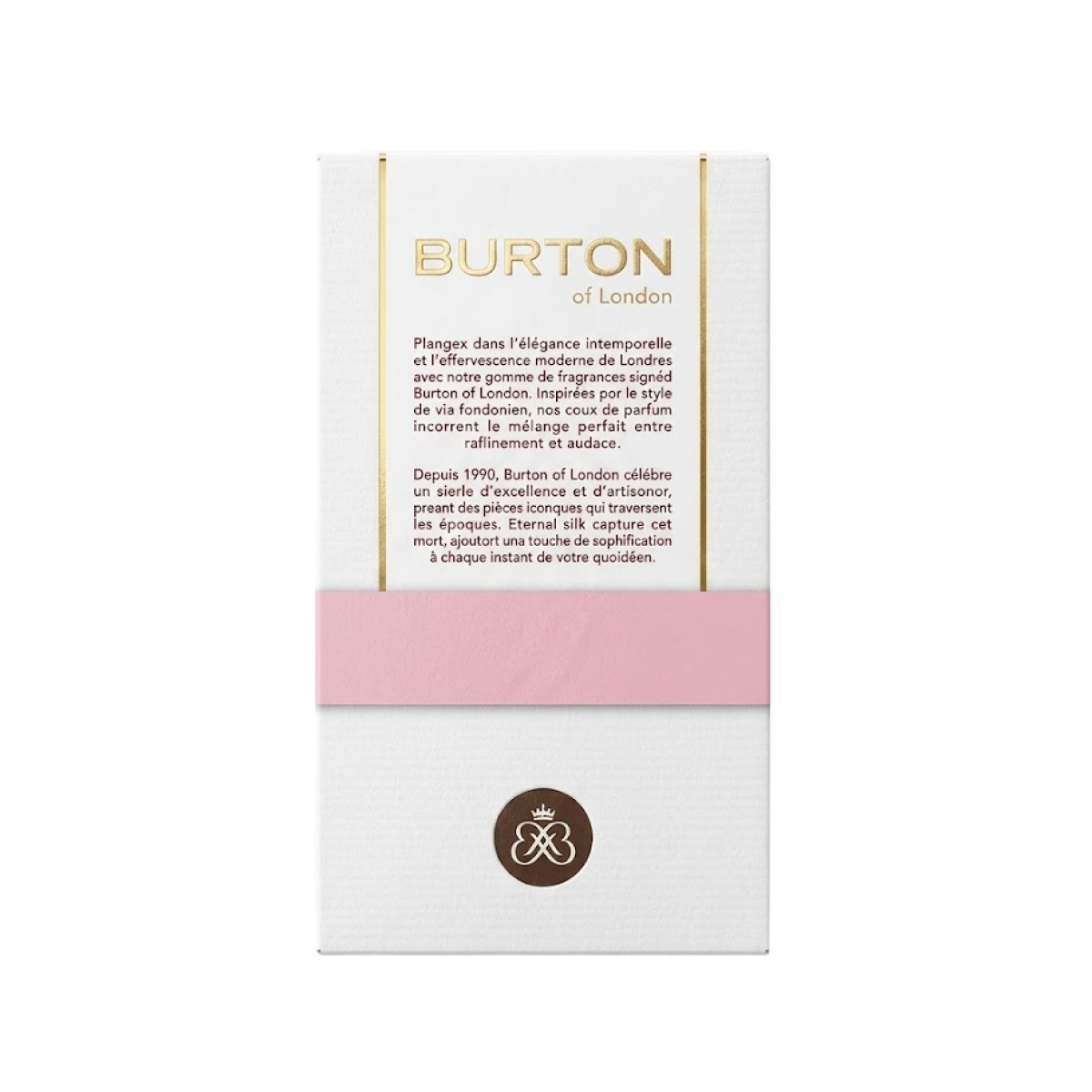 50 ml Burton of London - Eternal Silk - Eau de Parfum pour Femme