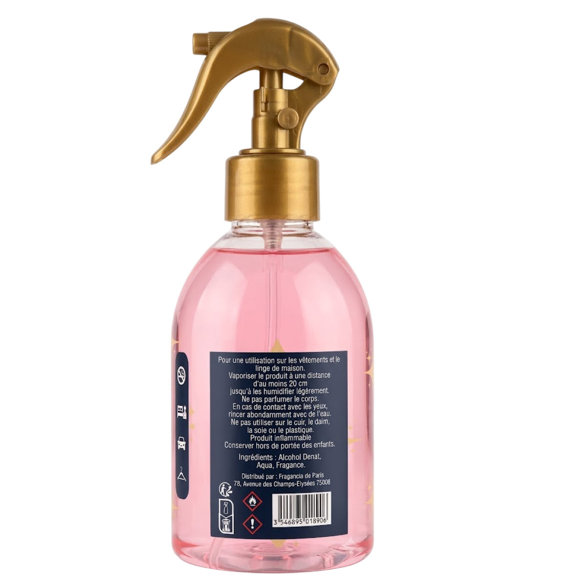 250 ml Collection Étoilée - Rose Vanille - Spray d'Intérieur
