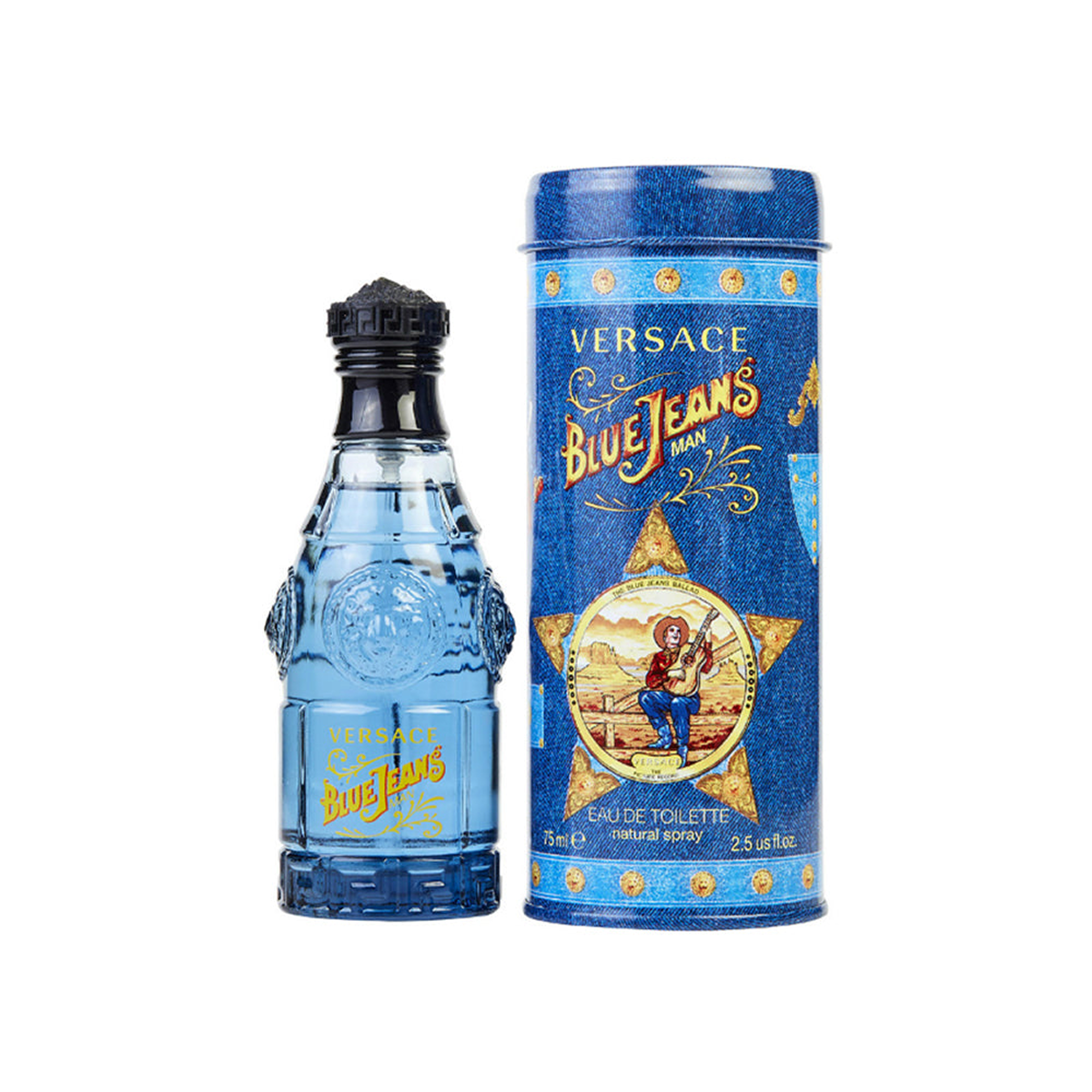 75 ml Versace - Blue Jeans - Eau de Toilette Mixte
