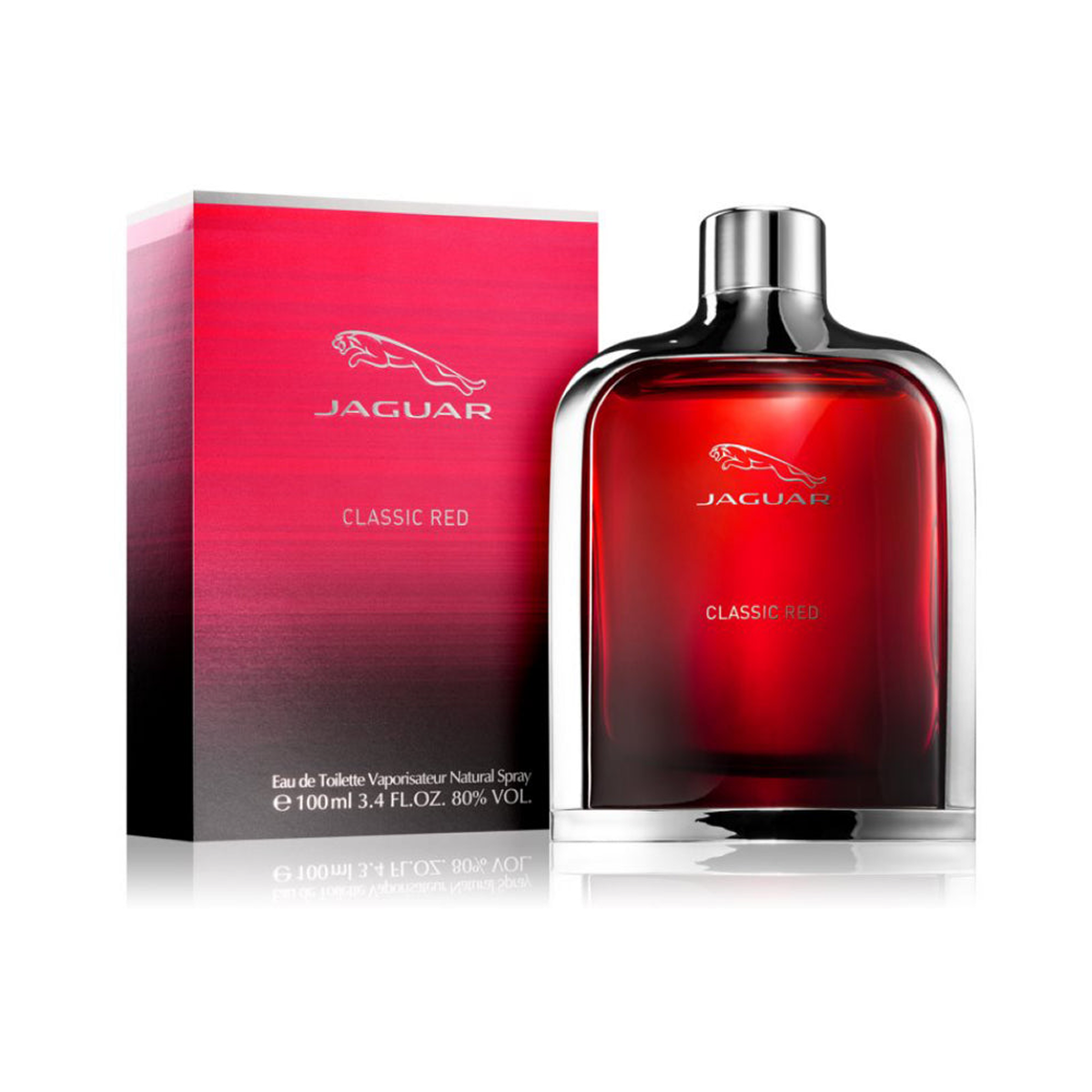 100 ml Jaguar - Classic Red - Eau de Toilette pour homme