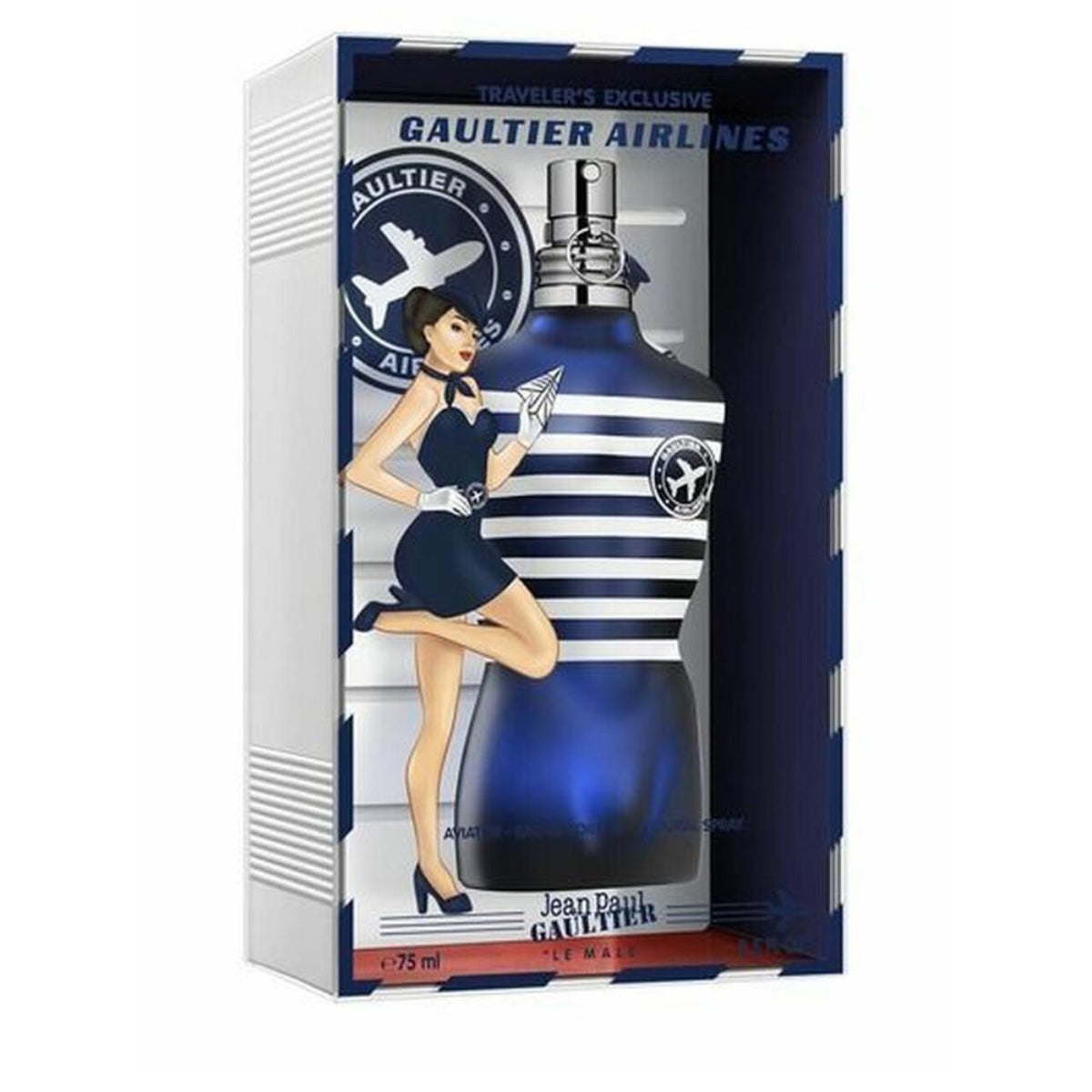 75ml Jean Paul Gaultier - Le Male Gaultier Airlines - Eau de Toilette pour homme
