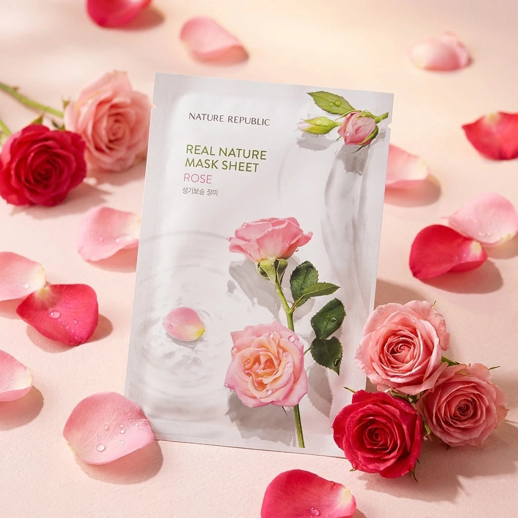 Nature Republic - Real Nature Mask Sheet/Rose
