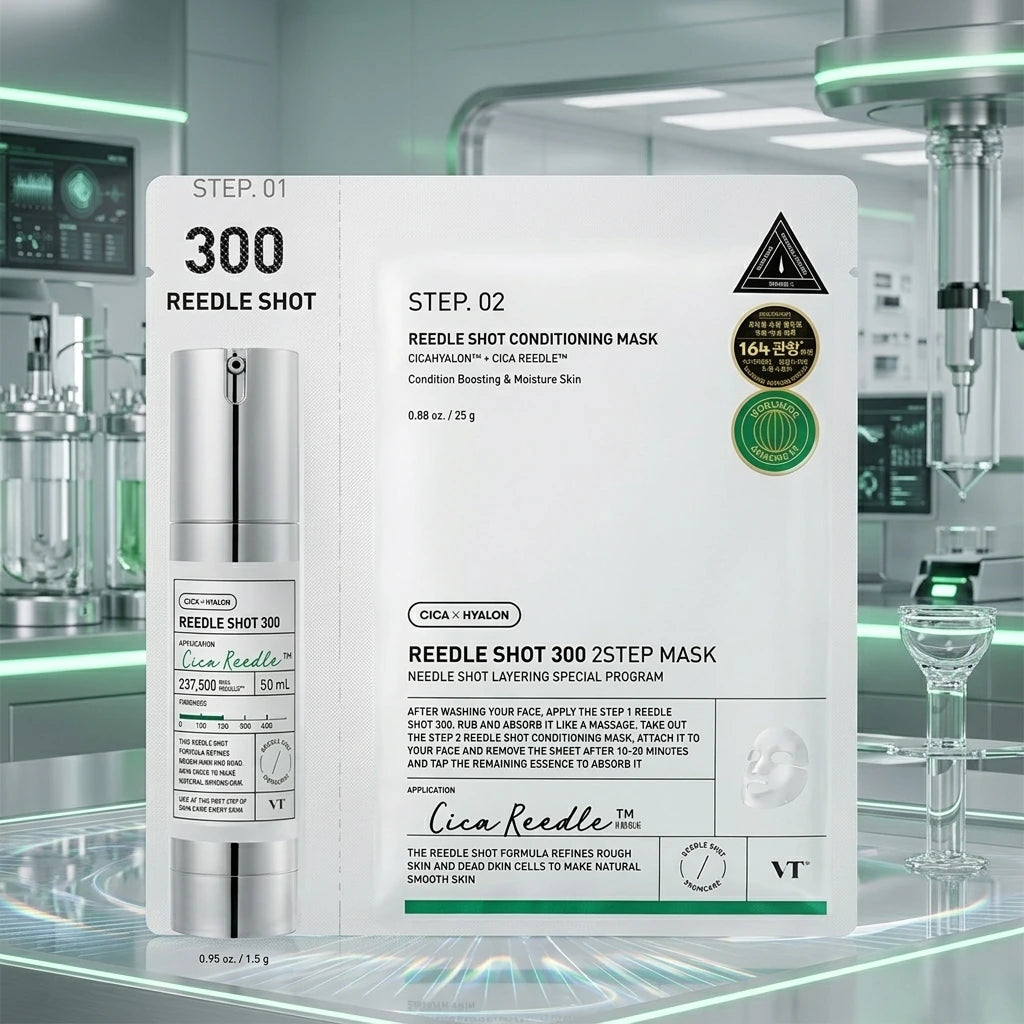 VT COSMETICS - Reedle Shot 300 2 - Step Mask