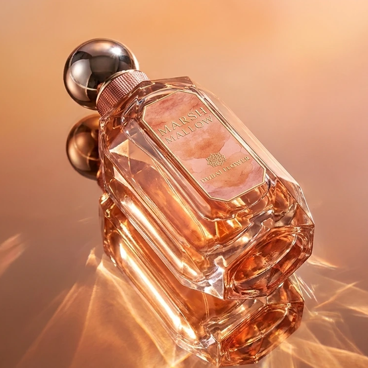 100ml Dubaï Flower - Marshmallow Peach - Extrait de Parfum MIxte