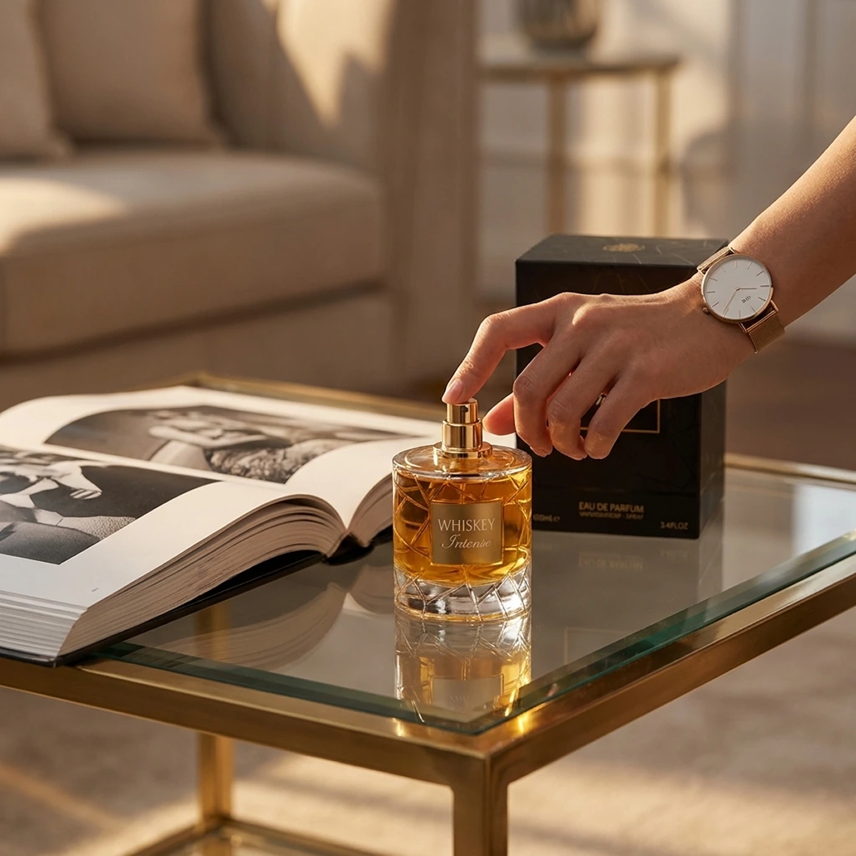 Fragrance World - Whiskey Intense - Eau de Parfum Unisexe