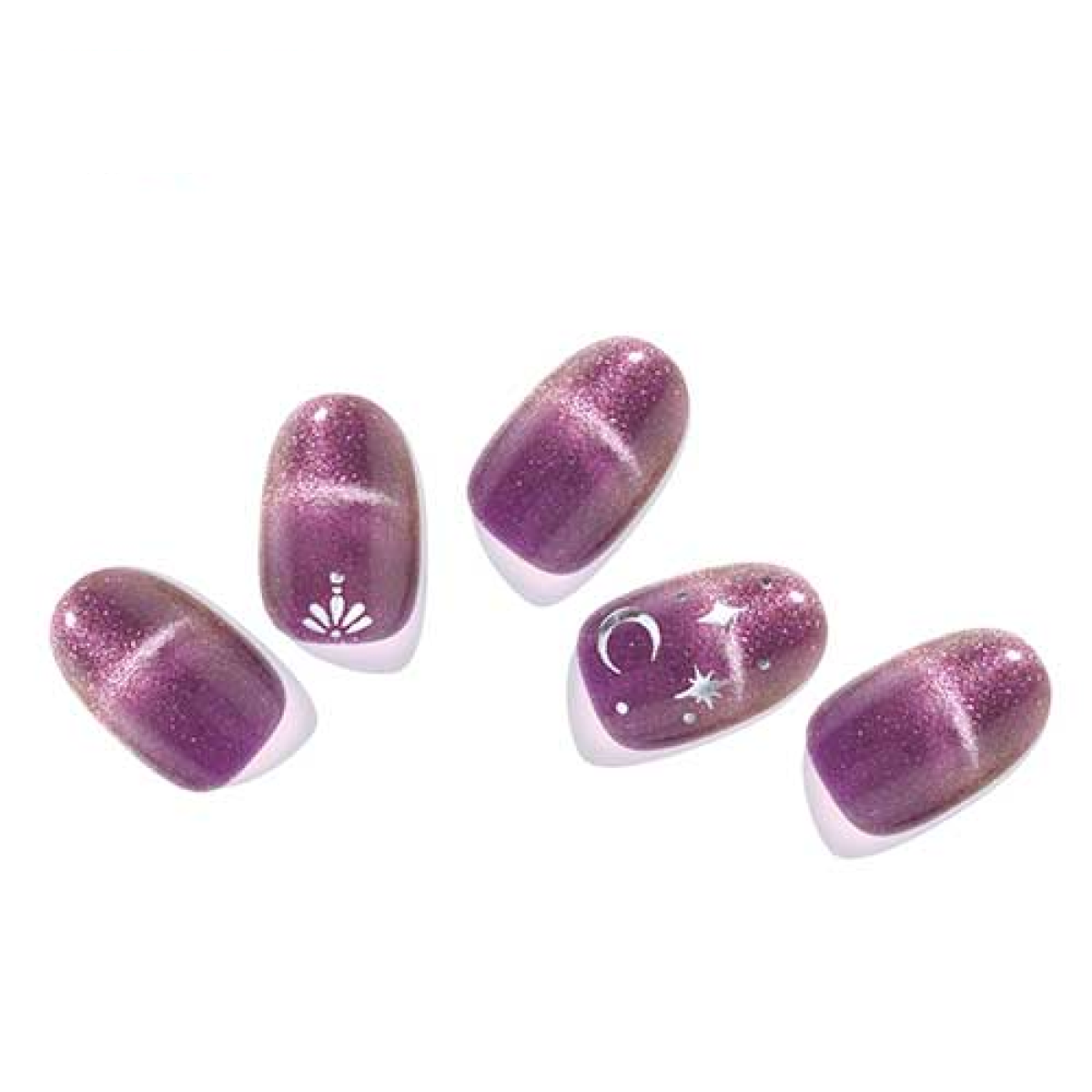 EDGE U - Purple Night Magnet - Bandes pour Ongles