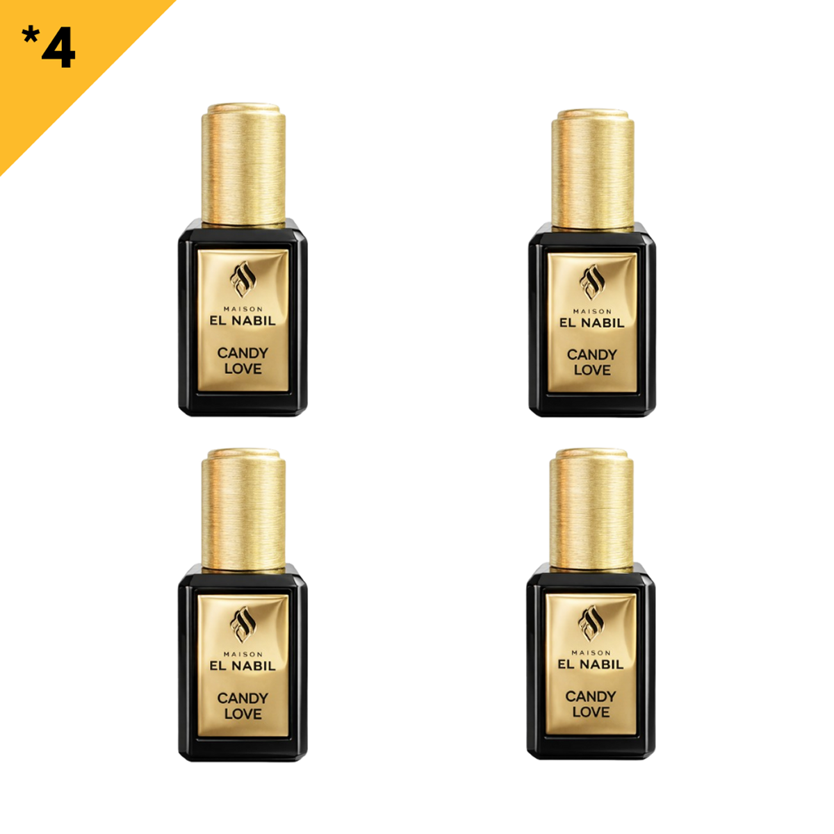 2*5ml el Nabil - Candy Love - Parfum Concentré Sans Alcool