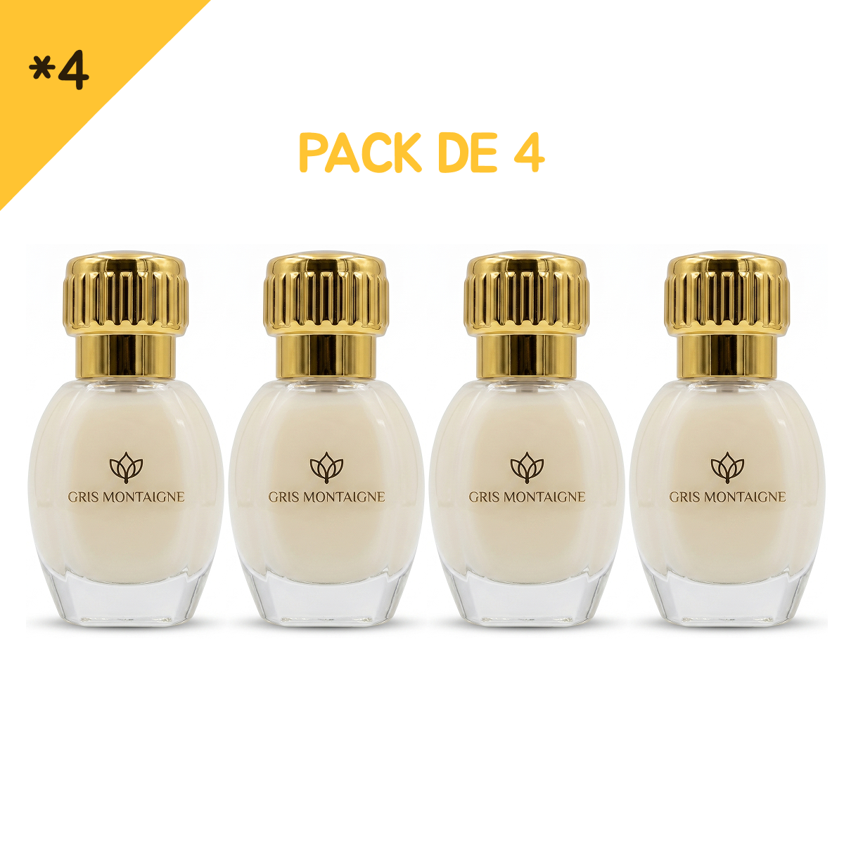 12ml * 2 Gris Montaigne - Musc Tahara Marshmallow Pop - Concentré de Parfum