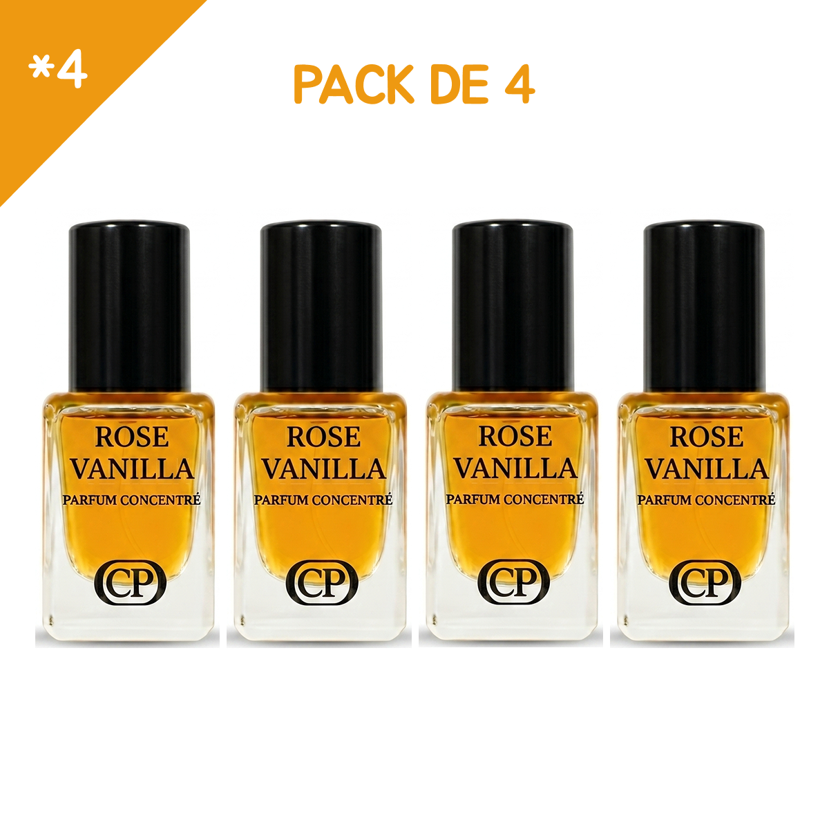 Collection Platinium - Rose Vanilla - Parfum Concentré Mixte