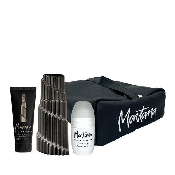 Montana - Black Edition - EDP 125ml + Deo 50ml + Gel de ducha 100ml