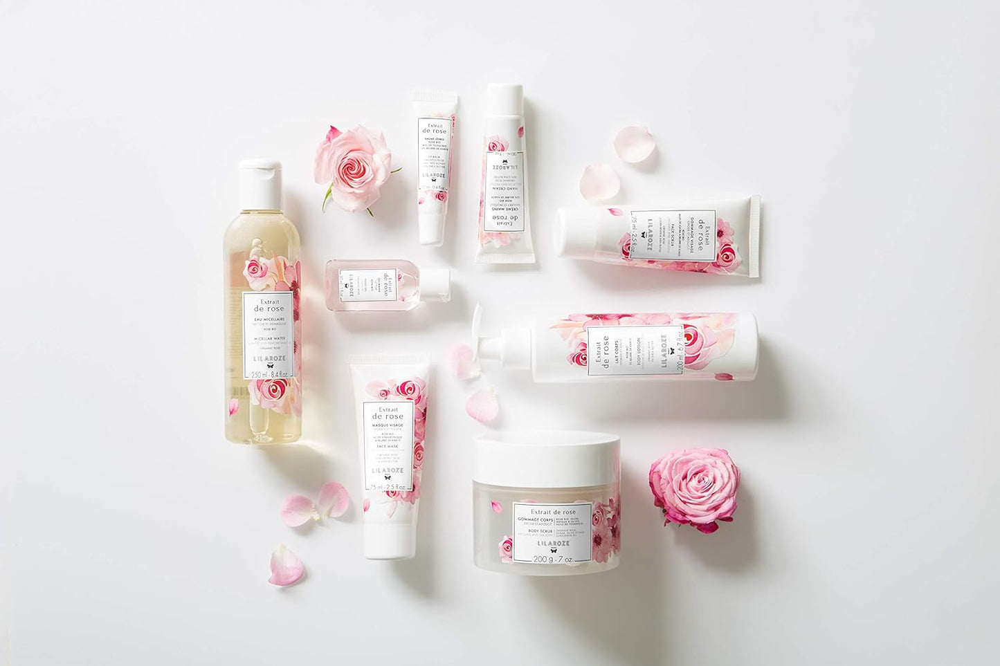 Lilaroze Paris - Mascarilla Facial Extracto de Rosa Hidrata y Tonifica