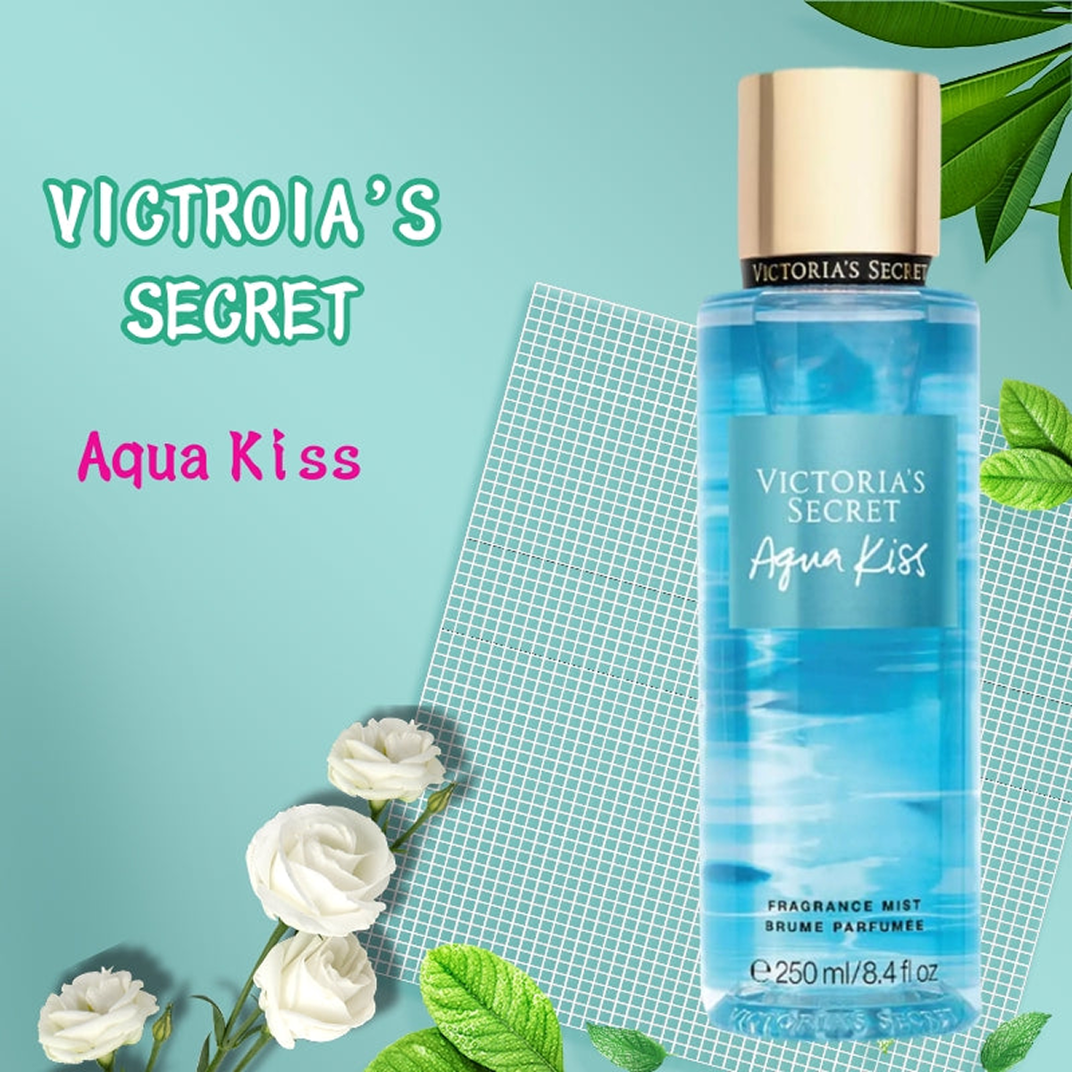 250 ml Victoria's Secret - Aqua Kiss - Fragrance Brume
