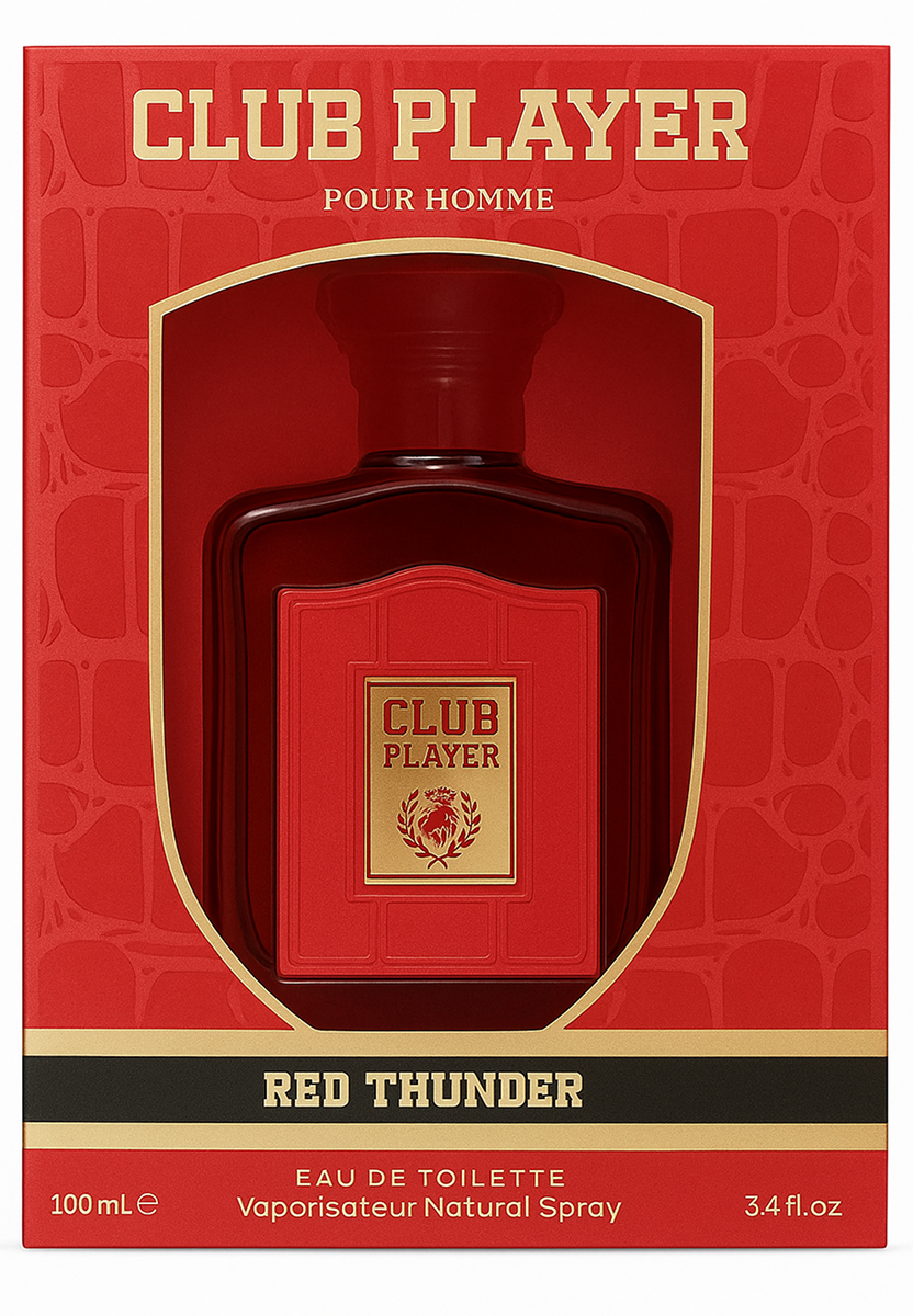 Marc Dion - Club Player Red Thunder - Eau de Parfum para Mujer