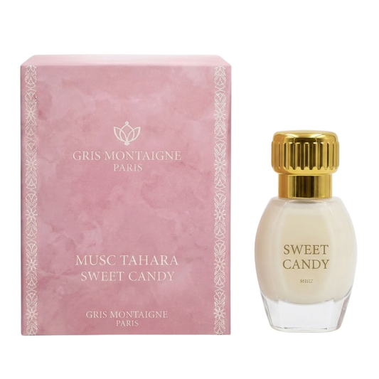 12ml * 4 Gris Montaigne - Musc Tahara Sweet Candy - Concentré de Parfum Mixte