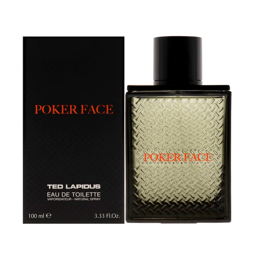 100ml Ted Lapidus - Poker Face - Eau de Toilette pour homme
