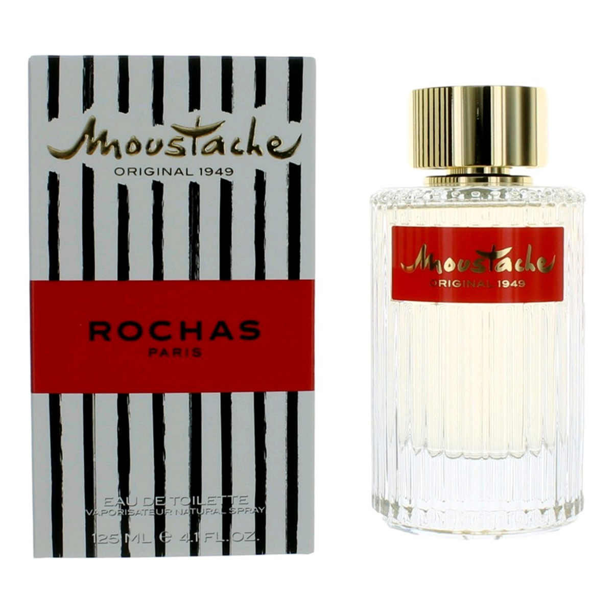 125 ml Rochas - Moustache - Eau de Toilette pour homme