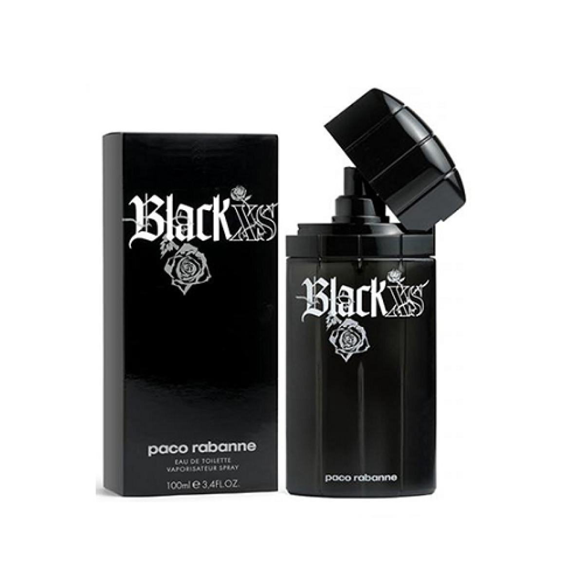 100 ml Paco Rabanne - Black XS - Eau de Toilette pour homme