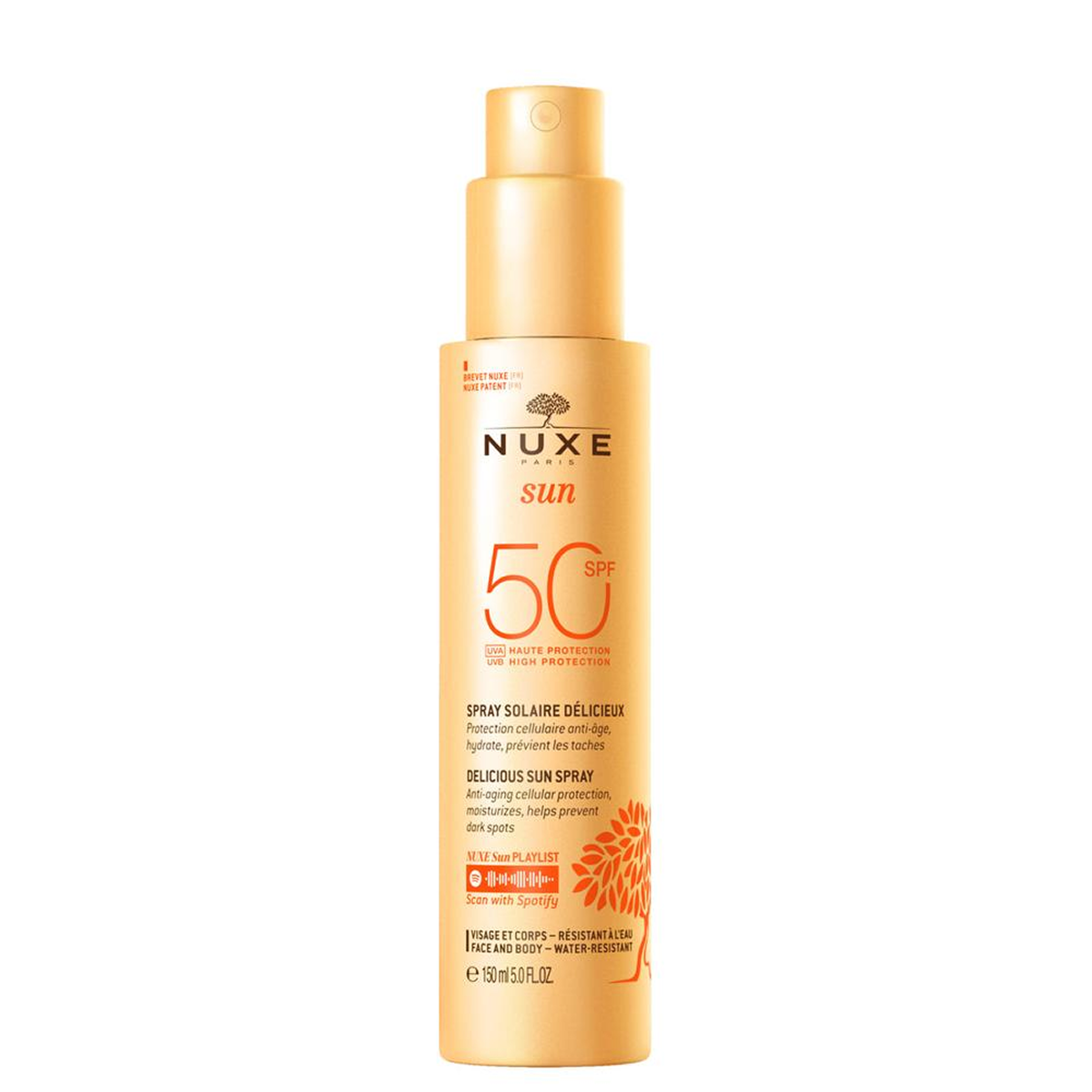 150ml Nuxe - Sun Spray Solaire Délicieux SPF50