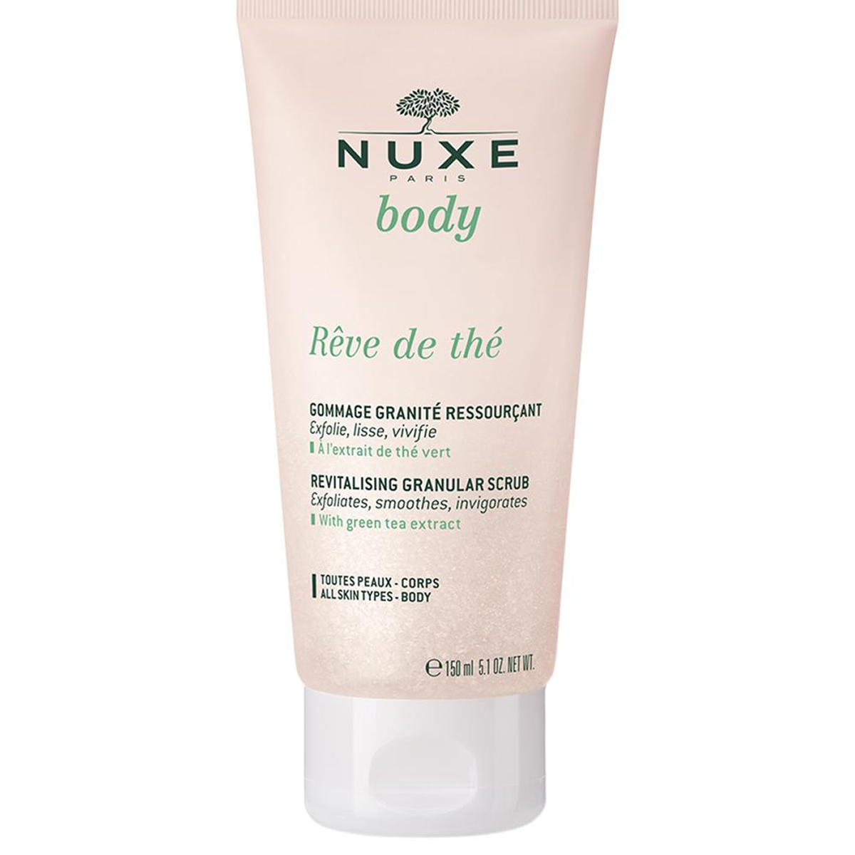 150ml Nuxe - Body Rêve de Thé Gommage Granité Ressourçant