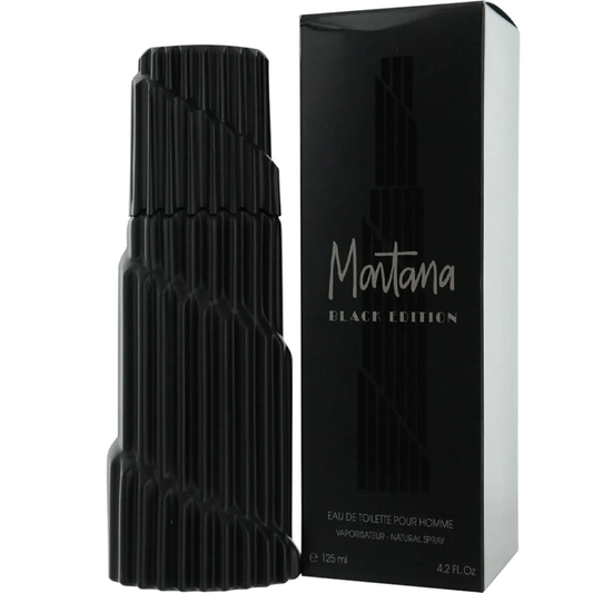 125ml Montana - Black Edition - Eau de Toilette pour homme