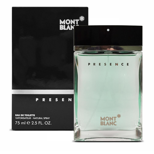 75ml Montblanc - Presence - Eau de Toilette pour homme