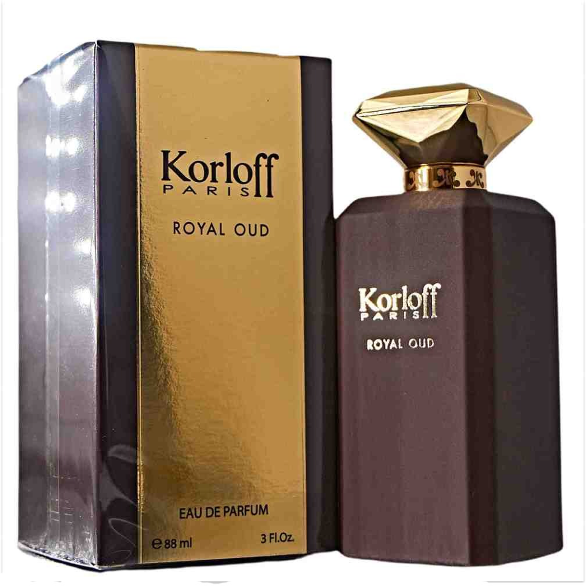 88 ml Korloff - Royal Oud - Eau de Parfum pour homme
