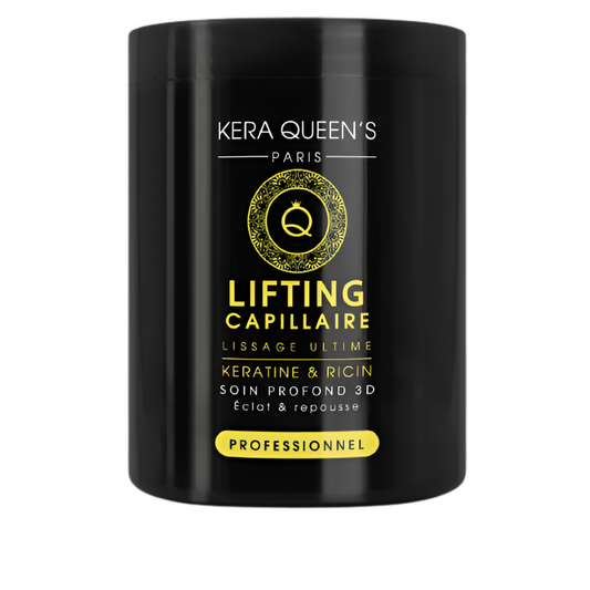 1000ml Kera Queen's - Soin Lifting Kératine & Ricin Lissage Ultime