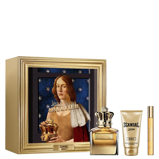 Jean Paul Gaultier - Scandal para Hombre Absolu Parfum 100ml + Gel de Ducha 75ml + Travel 10ml