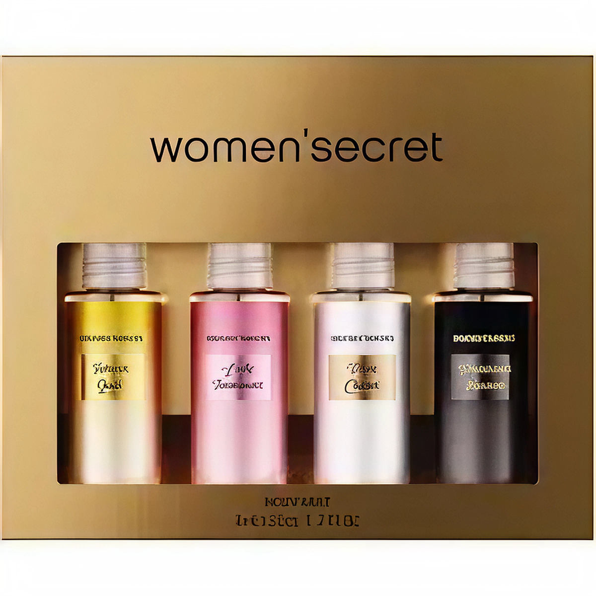 50ml*4 Women'secret - Body Mist Coffret - Brumes Corporelles Parfumées *4