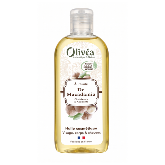 Olivéa - Aceite de Macadamia - Aceite Cicatrisante & Apaisante pour Rostro