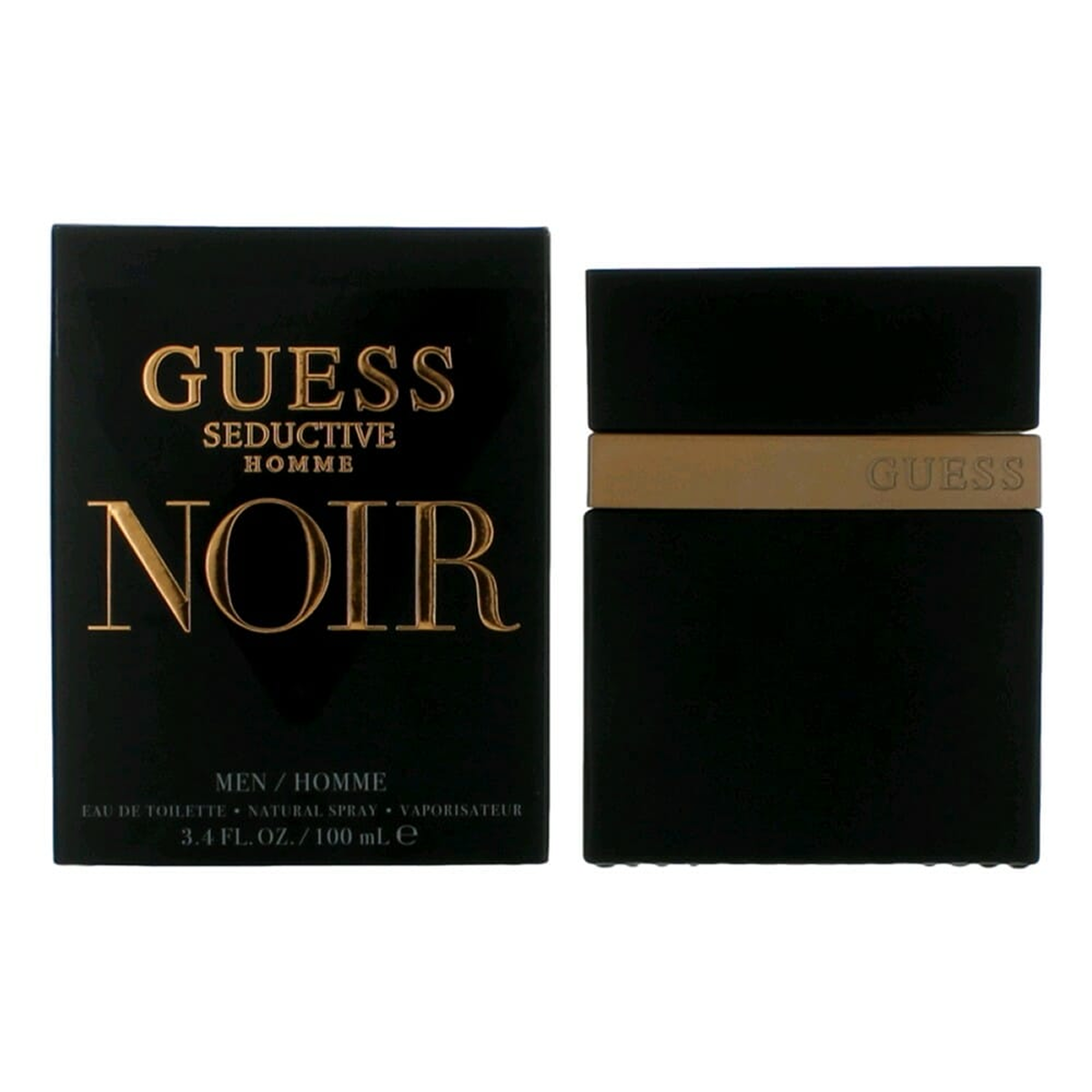 100 ml Guess - Seductive homme Noir - Eau de Toilette pour homme