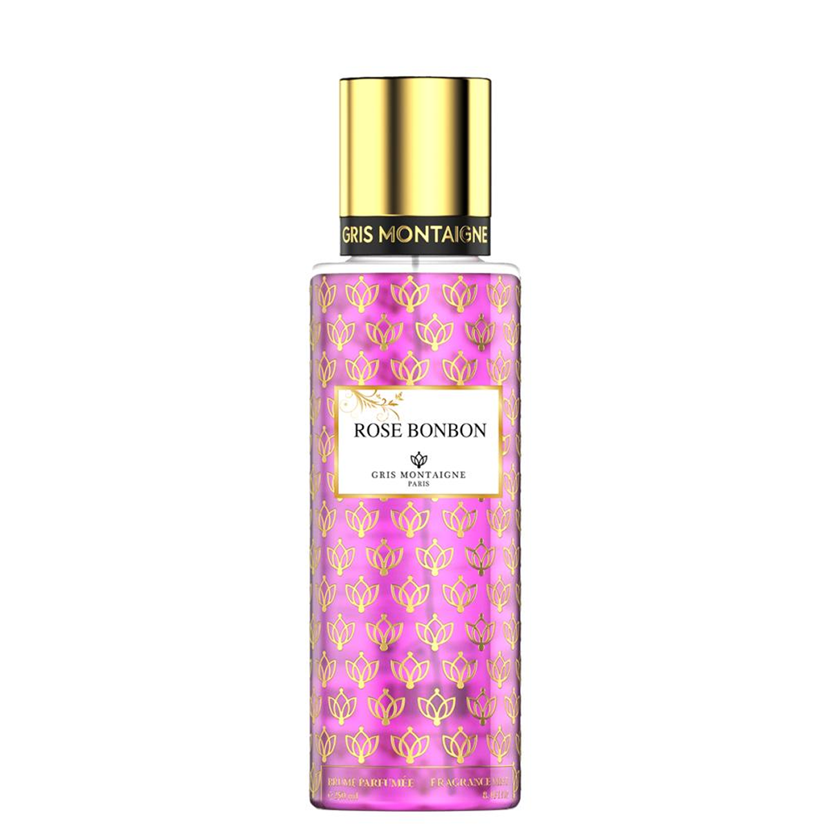 250ml Gris Montaigne - Rose Bonbon - Fragrance Brume