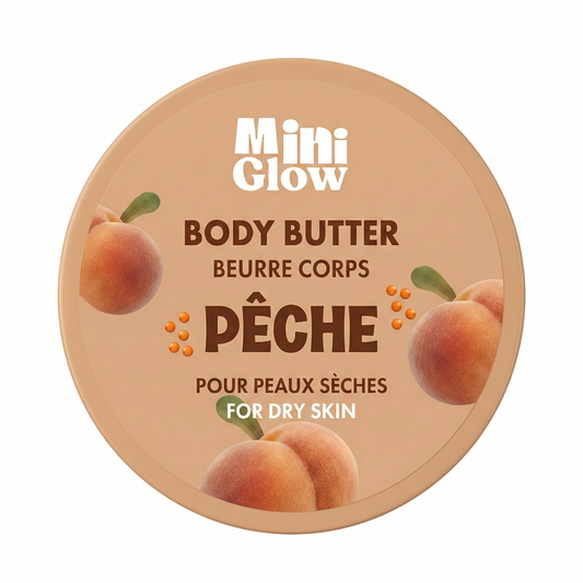 150ml Miniglow - Pêche - Beurre Corps