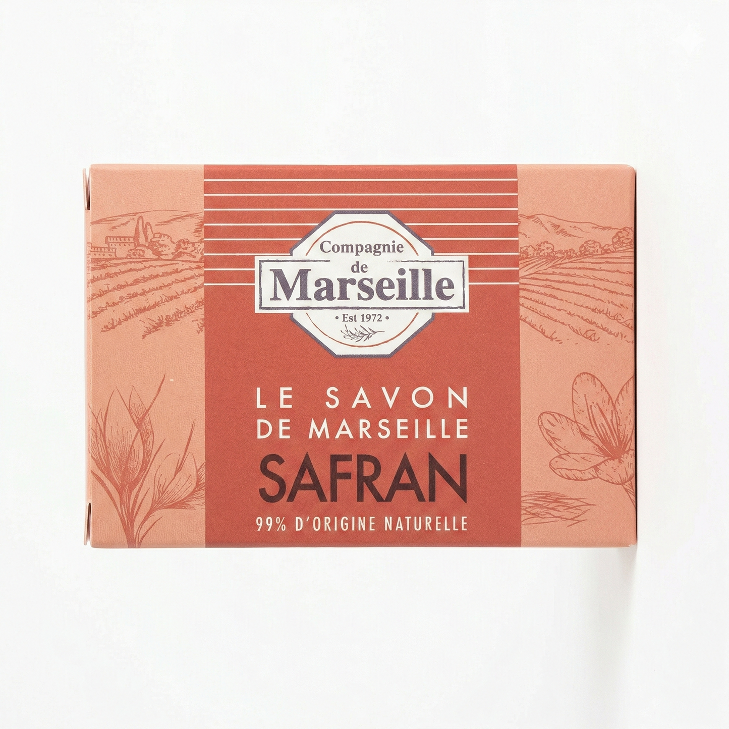 Compagnie de Marseille - Safran - Savon de Marseille 99% d'Origine Naturelle