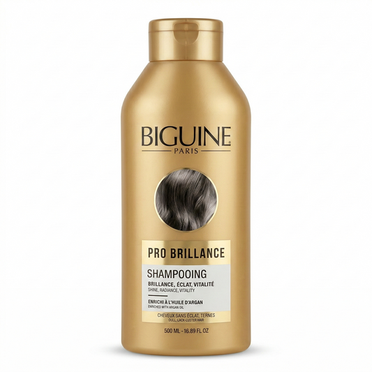 500ml Biguine Paris - Shampooing Pro Brillance Cheveux Sans Eclat Ternes