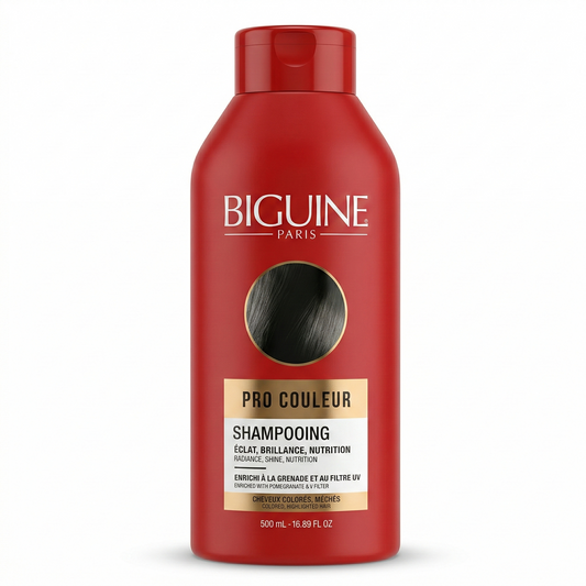 500ml Biguine Paris - Pro Couleur - Shampooing Cheveux Colores Meches